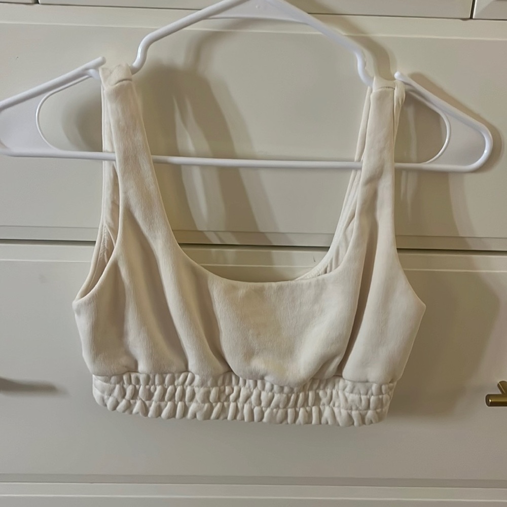 DAILY DR!LLS sweatshirt bra top!